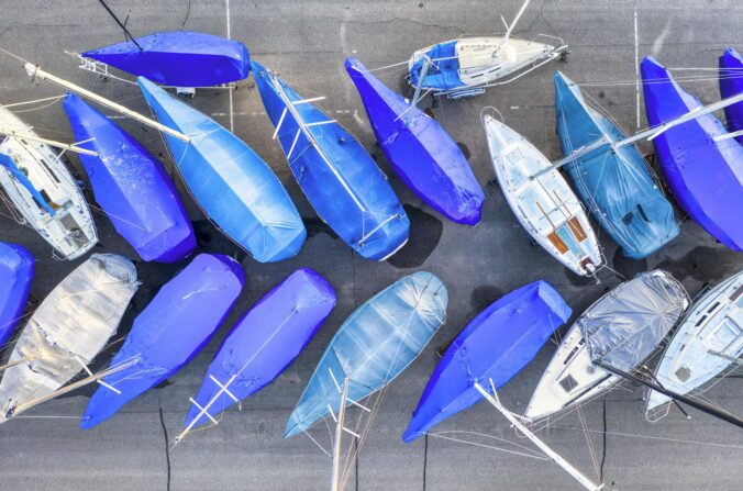 sailing yachts financed and stored for winter